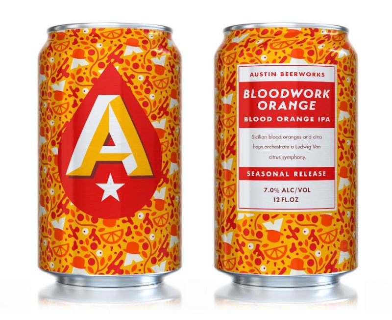 Austin Beerworks Bloodwork Orange (single can) Couch Potato ATX