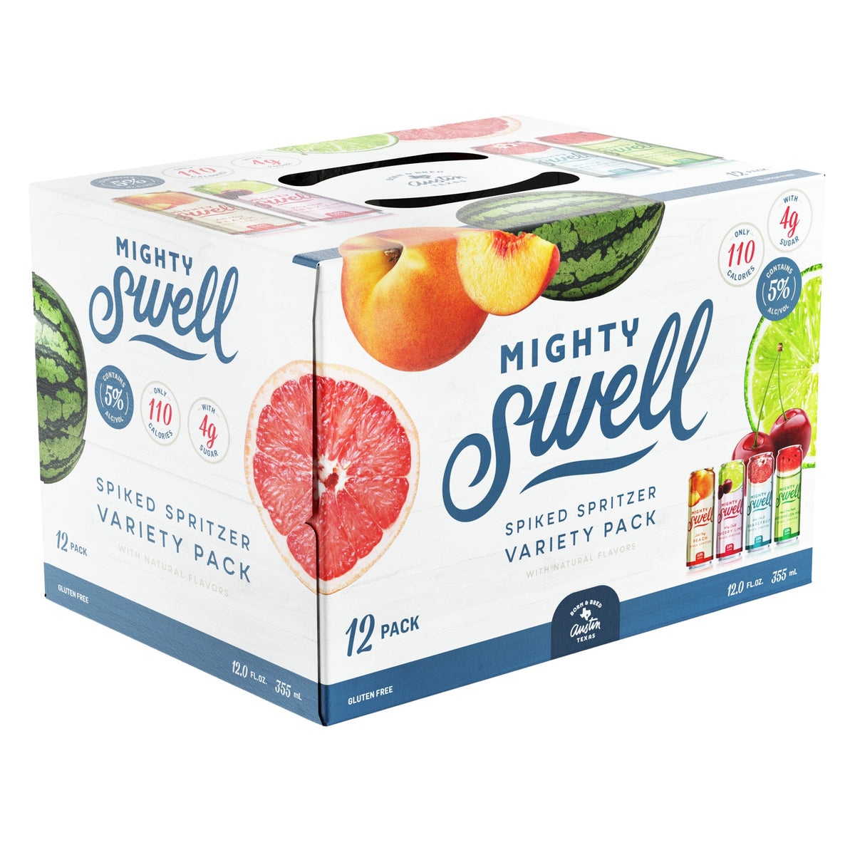 Mighty Swell Spiked Spritzer 12pk – Couch Potato ATX