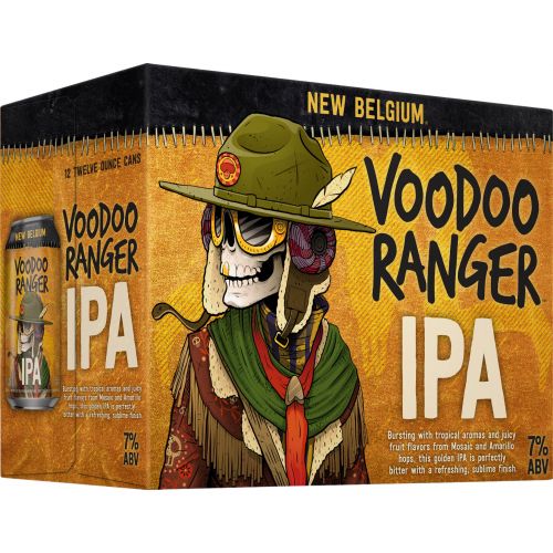 Voodoo Ranger IPA 6pk cans Couch Potato ATX