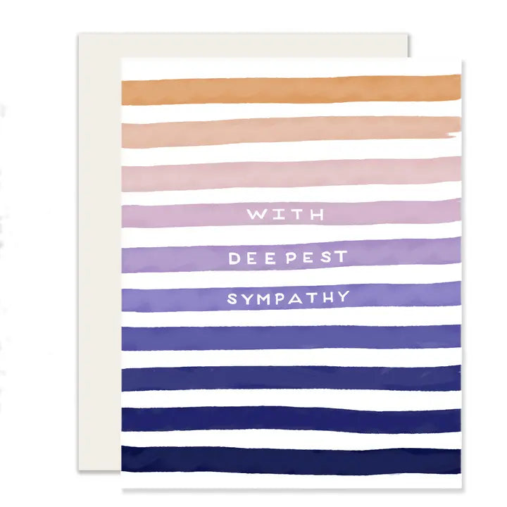 With Deepest Sympathy Card