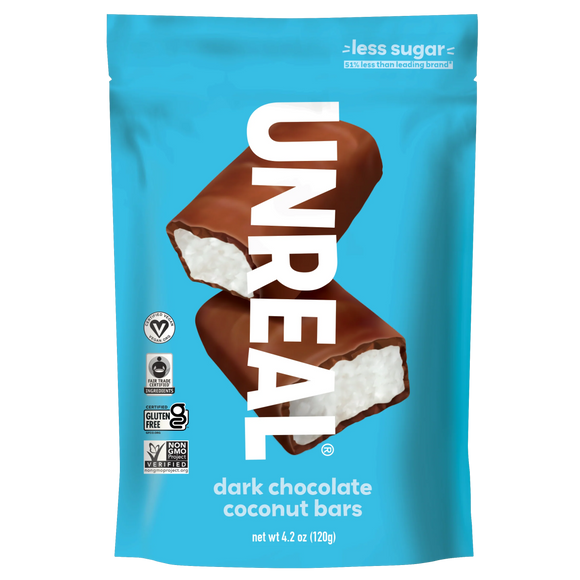 Unreal Dark Chocolate Coconut Bars