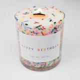 Happy Birthday Sprinkle Candle