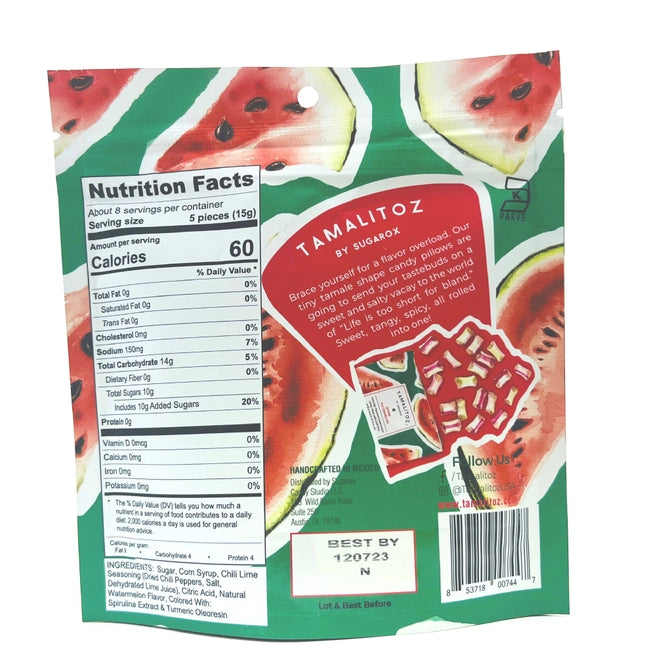 Divine Watermelon Tamalitoz Candy