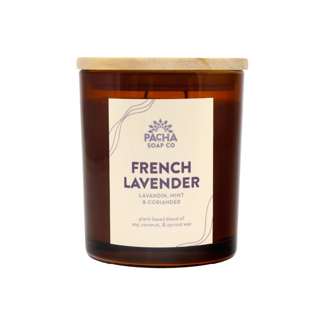 French Lavender Candle - Pacha Soap Co.