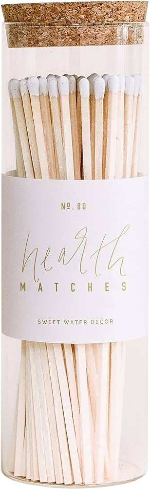 Hearth Matches - White Tip