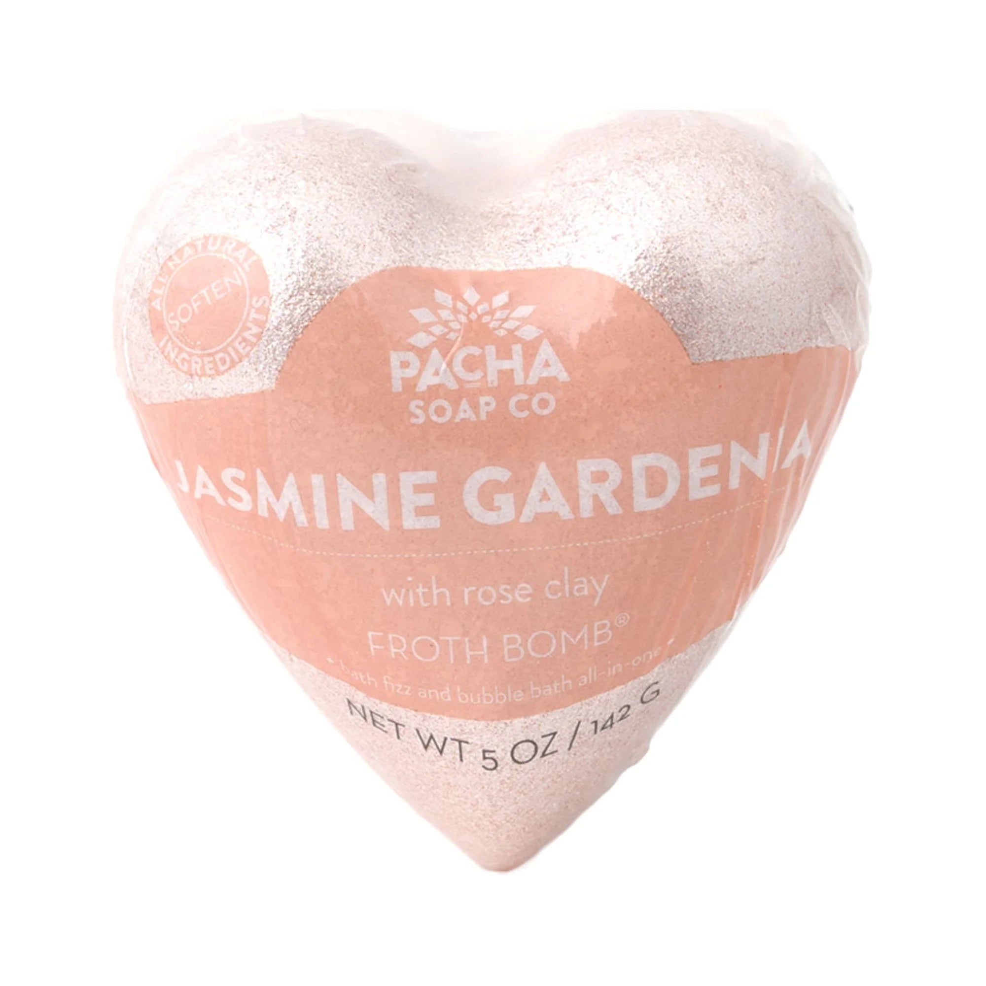 Jasmine Gardenia Bath Bomb - Pacha Soap Co