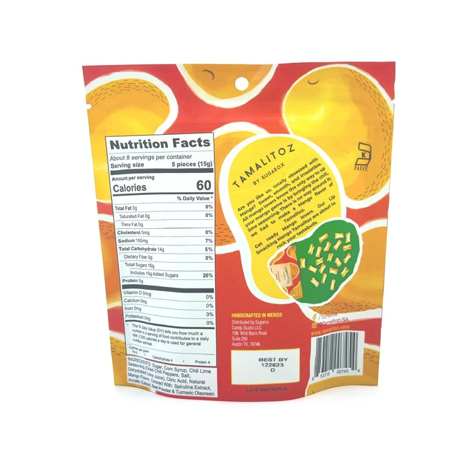 Lip Smacking Mango Tamalitoz Candy