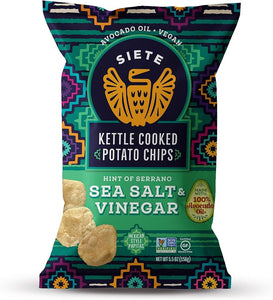 Siete Serrano Sea Salt Vinegar Chips