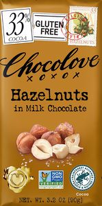 Chocolove Hazelnuts in Milk Chocolate