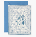 Thank You Card (Blue)