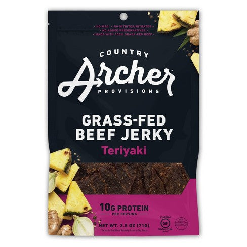 Archer Grass-Fed Teriyaki Beef Jerky