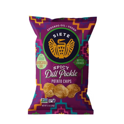 Siete Spicy Dill Pickle Potato Chips