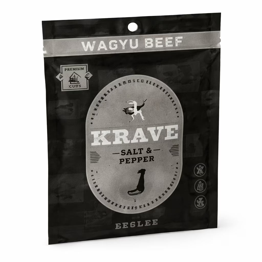 Krave Salt & Pepper Beef Jerky