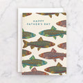 Happy Fathers Day Fish Card