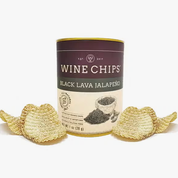 Black Lava Jalapeno Wine Chips