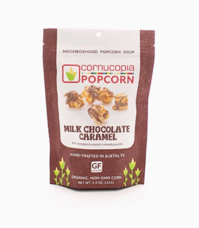 Milk Chocolate Caramel Popcorn - Cornucopia