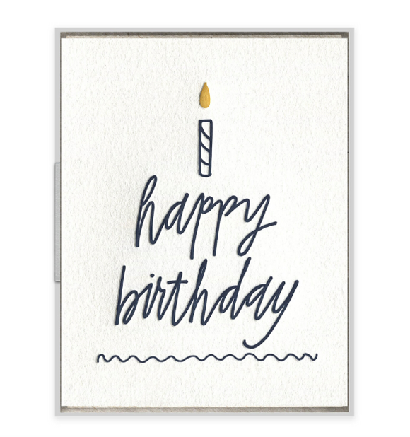 Happy Birthday Cake Card