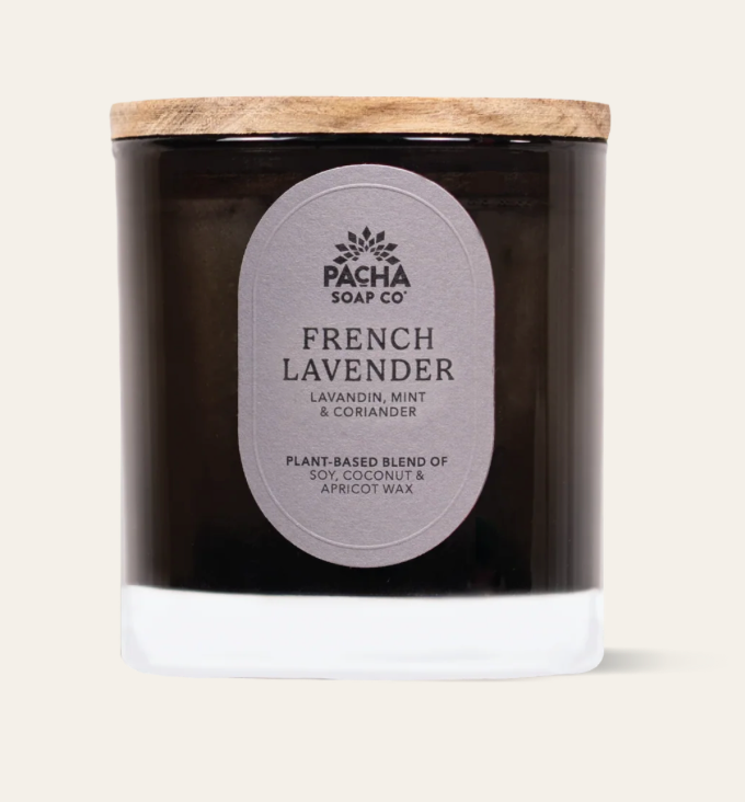 French Lavender Candle - Pacha Soap Co.