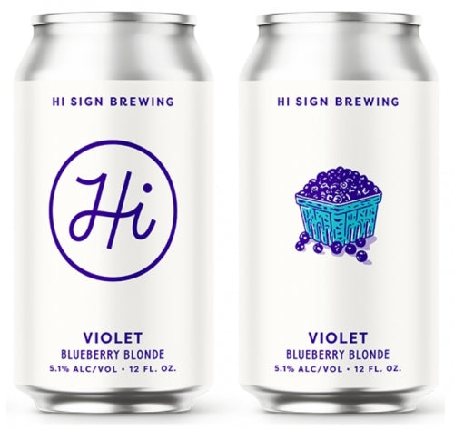 Violet Blueberry Blonde - Hi Sign (single can)
