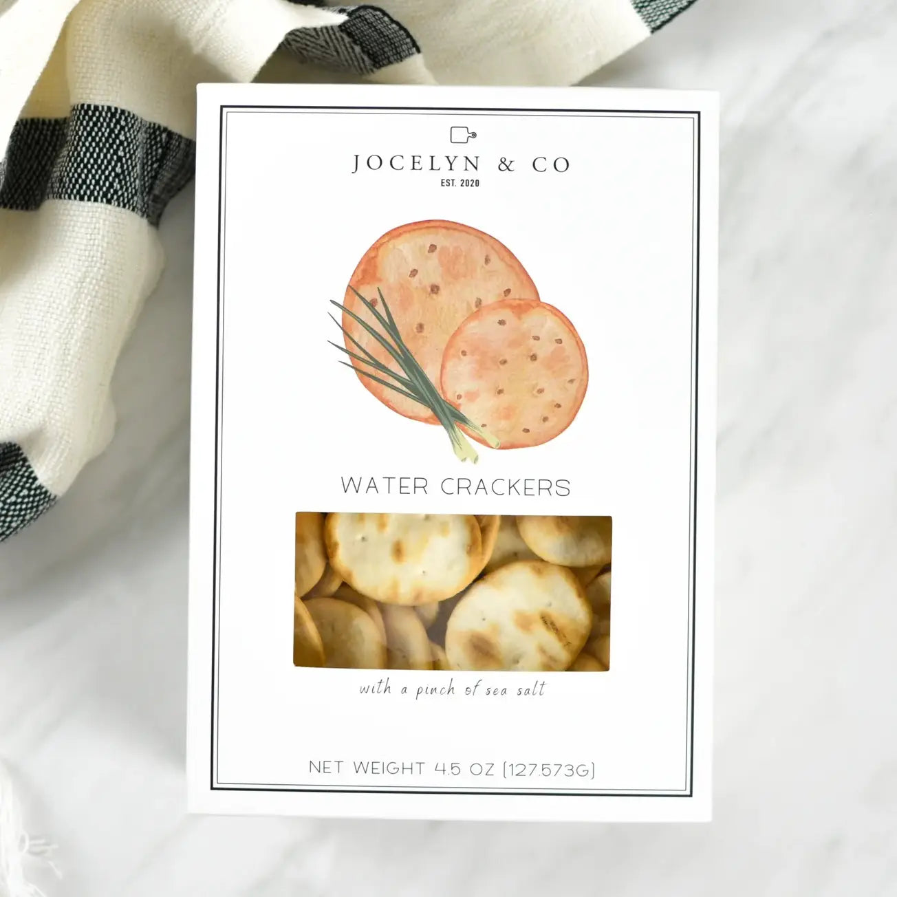 Water Crackers - Jocelyn & Co