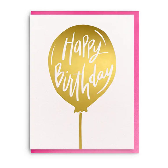 Happy Birthday Balloon Card