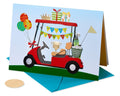Happy Dad's Day Golf Cart Card