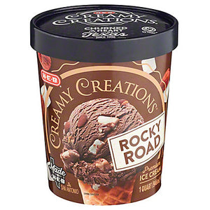 Rocky Road Ice Cream - Creamy Creations