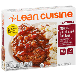 Lean Cuisine Meatloaf w/ Mashed Potatoes