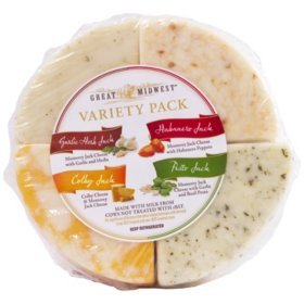 Pesto Jack Cheese Wedge
