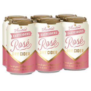 Austin Eastcider Rosé Cider 6pk