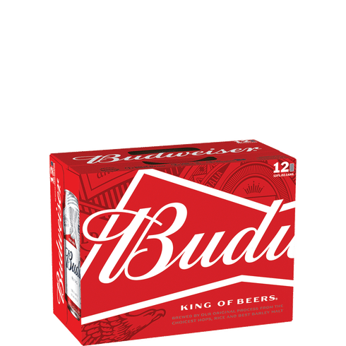 Budweiser 12pack cans