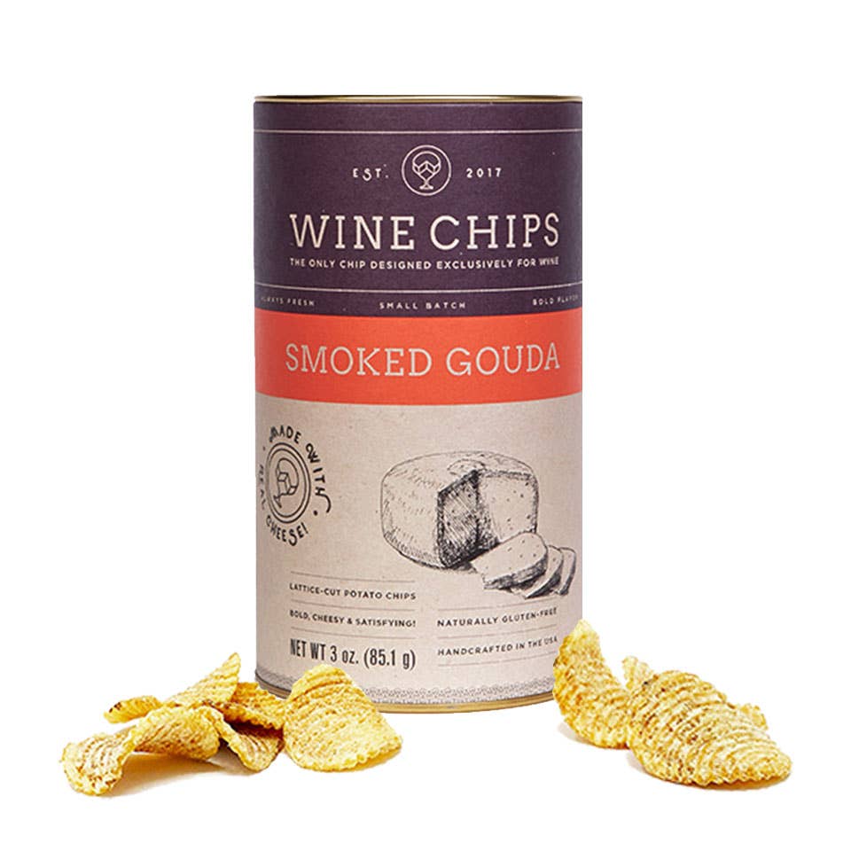 Smoked Gouda Wine Chips