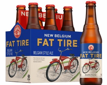 New Belgium Fat Tire 6pack bottles