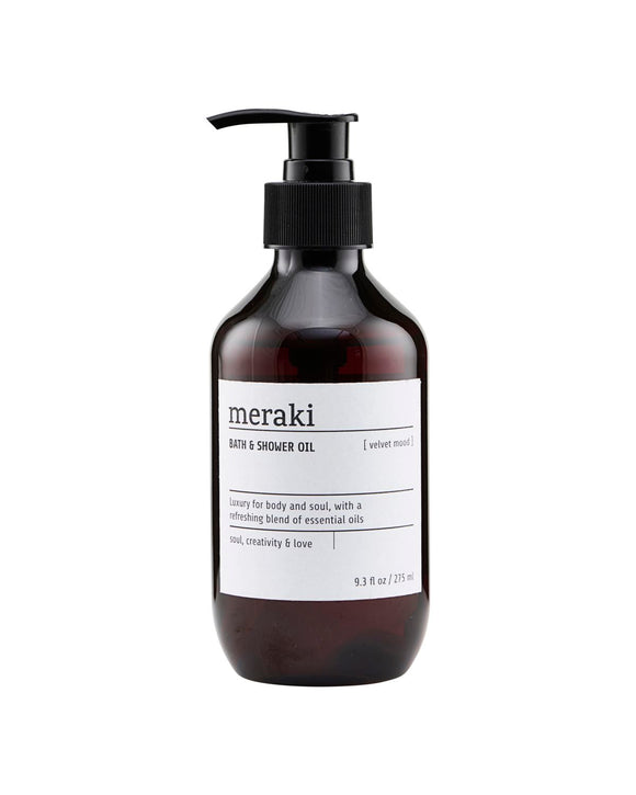 Meraki Bath & Shower Oil - Velvet Mood