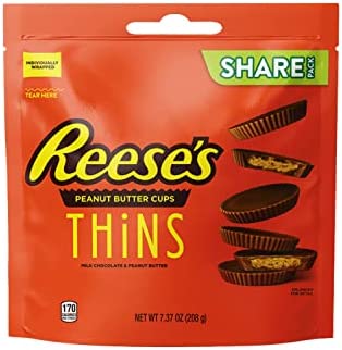 Reese's Dark Chocolate Thins (Share Size)