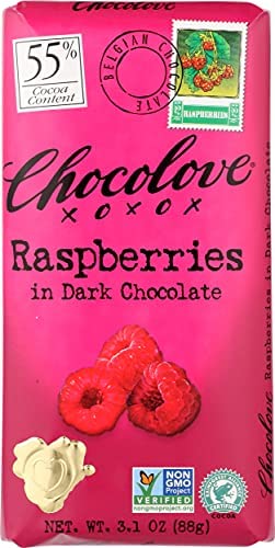 Chocolove Raspberries in Dark Chocolate