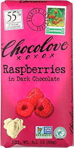 Chocolove Raspberries in Dark Chocolate