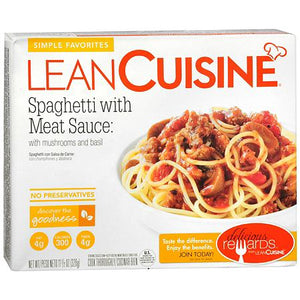 Lean Cuisine Spaghetti w/ Meat Balls