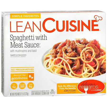 Lean Cuisine Spaghetti w/ Meat Balls