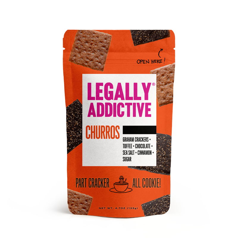 Churros Cracker Cookies - Legally Addictive