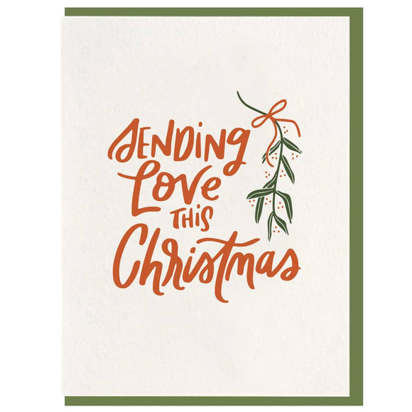 Sending Love this Christmas Card