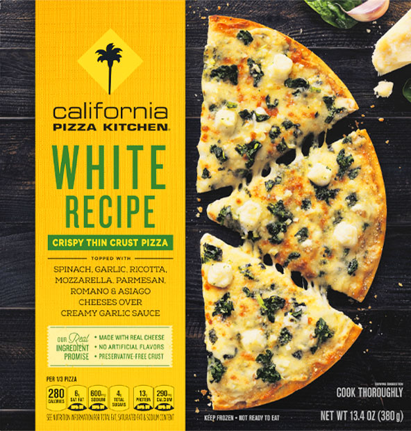 California Pizza Kitchen - White (Spinach)