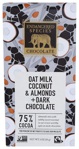 Oat Milk Coconut & Almonds + Dark Chocolate - Endangered Species