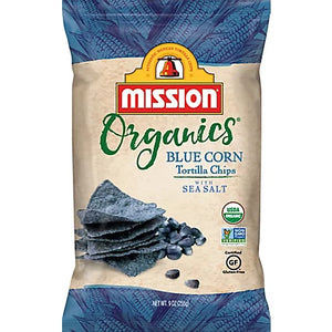 Mission Organic Blue Corn Tortilla Chips