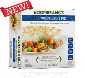 Boomerang Pie - Beef Shepherd's Pie