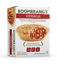 Boomerang Pie - Pepperoni