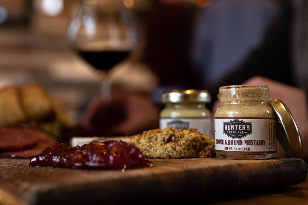 Stone Ground Mustard Jar