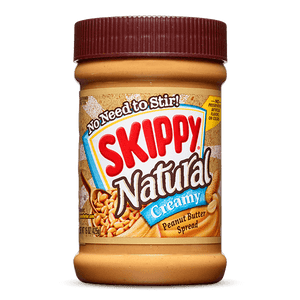 Skippy All Natural Creamy Peanut Butter