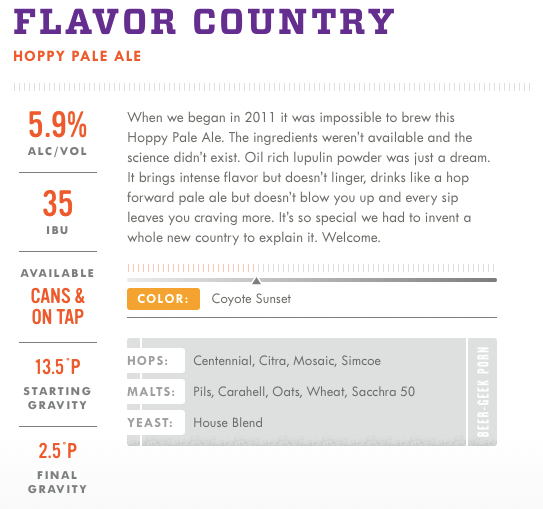 Austin Beerworks Flavor Country (single can)