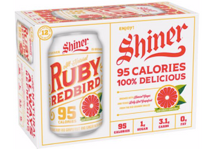 Shiner Ruby Redbird 12pk cans